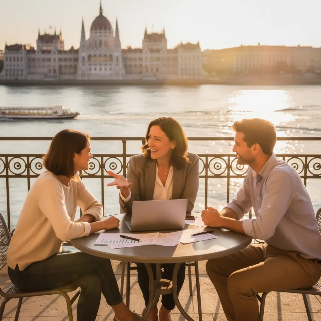 Kényelmes otthoni munkaállomás, ahol a pénzügyi célok eléréséhez szükséges eszközök találhatók.